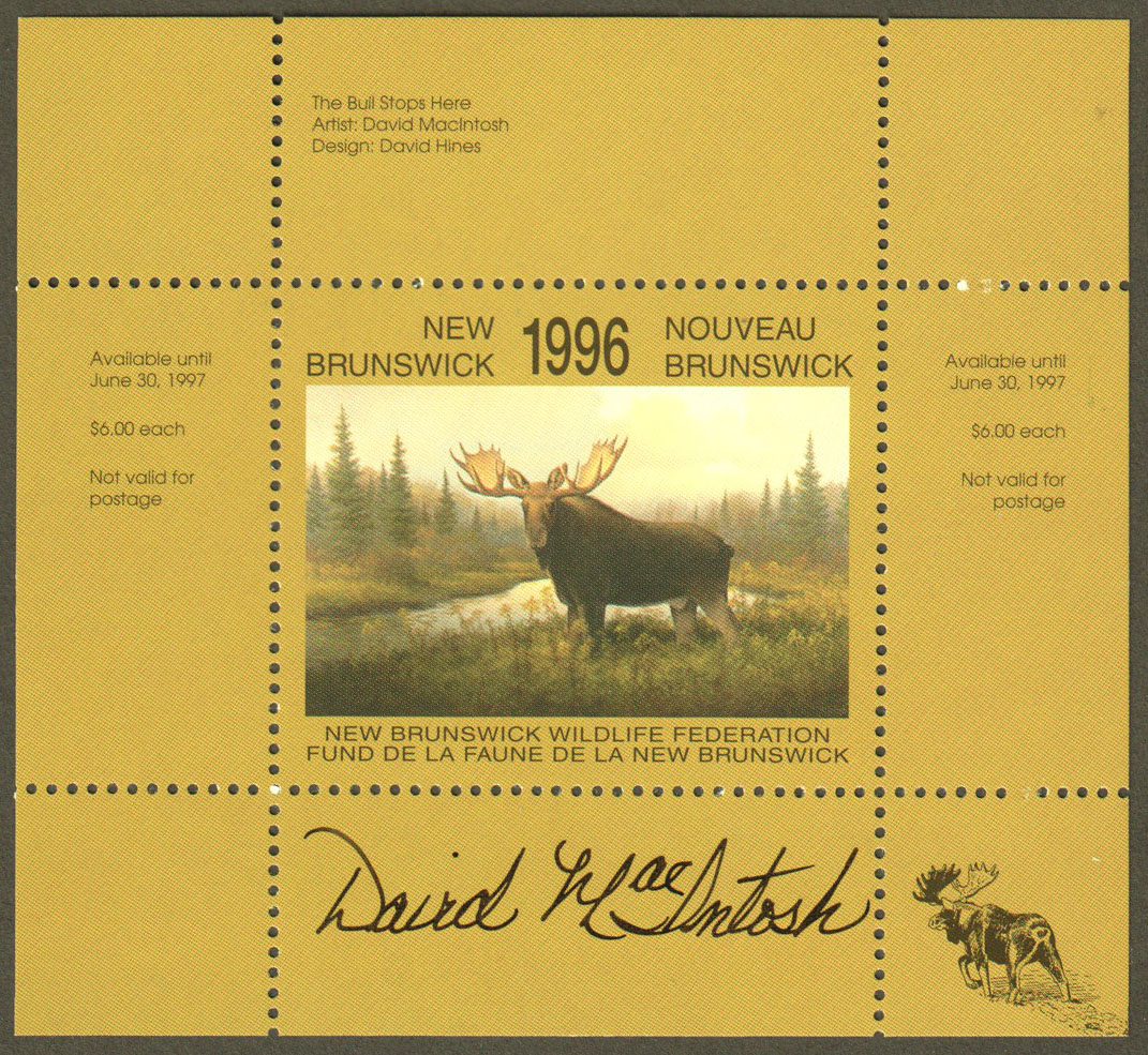 Canada Van Dam NBW3a MNH (B9-15b)(P497) - Click Image to Close